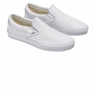✨ NEW Vans Classic Slip-On – Women’s Size 8.5 (True White) ✨